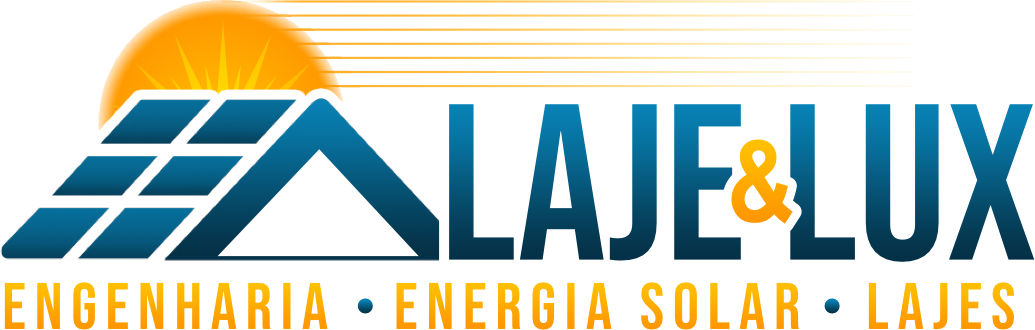 Logotipo Laje & Lux Engenharia, Energia Solar e Lajes